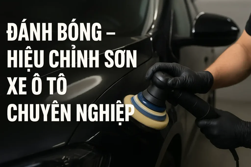 ĐÁNH BÓNG – HIỆU CHỈNH SƠN XE Ô TÔ CHUYÊN NGHIỆP: GIẢI PHÁP GIỮ XE LUÔN NHƯ MỚI